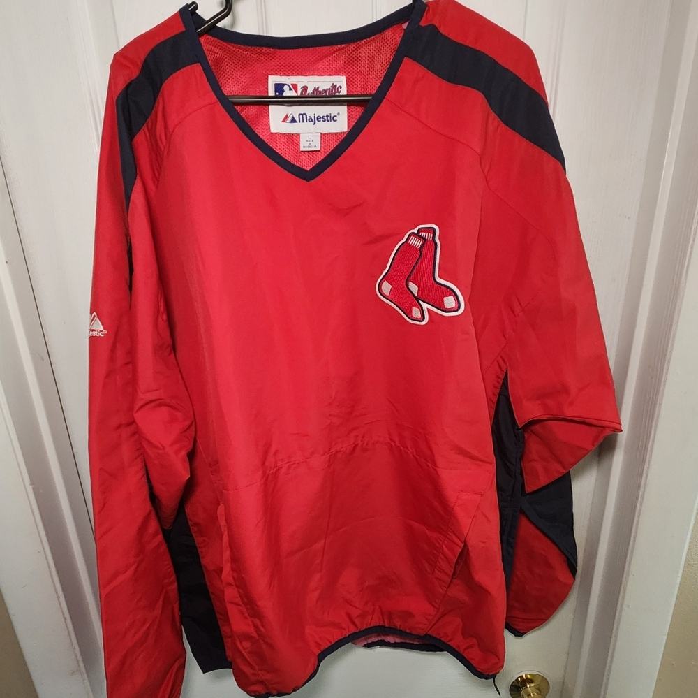 Boston Redsox vintage warm up windbreaker